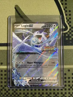 Lugia Ex 082/131 Double Rare Prismatic Evolutions Stamped Promo Pokemon TCG - Image 3