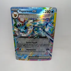 Vaporeon ex - 023/131 023/131/131 Holo SV: Prismatic Evolutions Pokemon Holo NM - Image 1