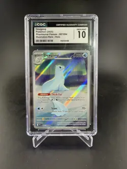 2025 Pokemon Phantasmal Flames 097/094 Dwgong Illustration Rare Holo CGC 10 - Image 1