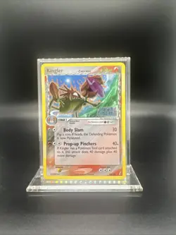 Pokemon Kingler (Delta Species) 22/100 Crystal Guardians Reverse Holo NEAR MINT - Image 1