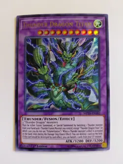Yu-Gi-Oh! Thunder Dragon Titan - MP19-EN182 - Ultra Rare - 1st Edition - NM - Image 1