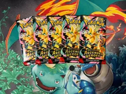 Pokemon TCG: Mega Evolution Ascended Heroes x5 Single Booster Pack SEALED - Image 1