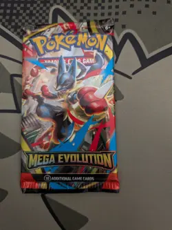 Pokemon TCG Mega Evolution Single Booster Pack Brand New Sealed - Image 1