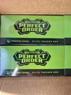 4x Pokemon TCG Perfect Order Pokemon Center ETB | UN SEALED CASE *BRAND NEW* - Image 3