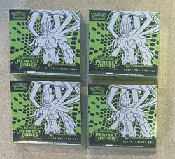 Pokemon TCG ME Perfect Order PKC ETB x 4 | BRAND NEW & SEALED | - Image 1