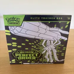 Pokemon TCG Mega Evolution Perfect Order ETB Elite Trainer Box Brand New Sealed - Image 4