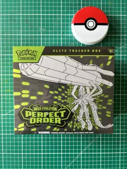 Pokemon TCG Perfect Order ETB Sealed Box Brand New - Minor Cellophane Damage - Image 1