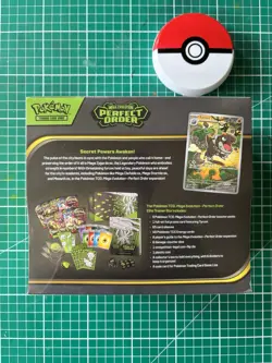 Pokemon TCG Perfect Order ETB Sealed Box Brand New - Minor Cellophane Damage - Image 4