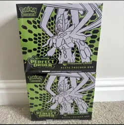 2x Pokemon TCG Perfect Order Pokemon Center ETB - Brand New Sealed - CHEAPEST - Image 1