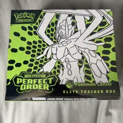 Pokemon TCG Perfect Order Elite Trainer Box ETB Factory Sealed Brand New - Image 1