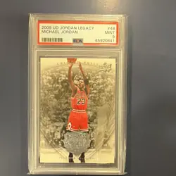 2009-10 Upper Deck Jordan Legacy Michael Jordan #48 PSA 9 Chicago Bulls - Image 1