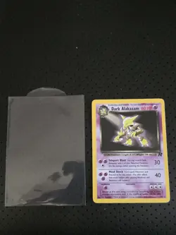 Pokemon TCG Dark Alakazam 1/82 Team Rocket Holo Rare - Image 1
