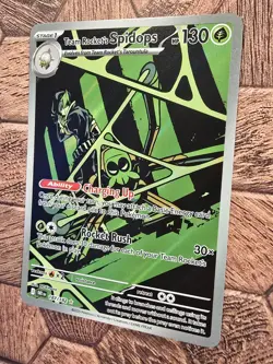 Pokemon TCG: Team Rocket's Spidops Illustration Rare 187/182 - Destined Rivals - Image 3