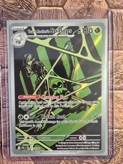 Pokemon TCG: Team Rocket's Spidops Illustration Rare 187/182 - Destined Rivals - Image 5