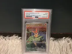 2025 POKEMON SVP EN-SV BLACK STAR PROMO #208 VICTINI UNOVA VICTINI ILLUS PSA 10 - Image 4