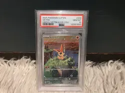 2025 POKEMON SVP EN-SV BLACK STAR PROMO #208 VICTINI UNOVA VICTINI ILLUS PSA 10 - Image 5