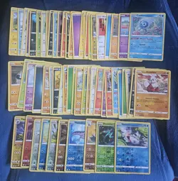 60X POKEMON TCG CARDS INC 10X REVERSE HOLO SWORD & SHIELD MIXED LOT - Image 1