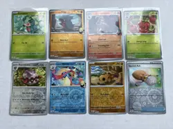 Pokemon TCG Destined Rivals Common/Uncommon Holo/Reverse Holo Lot of 123 Cards - Image 1