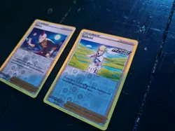 Pokemon TCG Trainer Lot (2 Cards) – Sidney & Siebold – Reverse Holo – NM/LP - Image 4