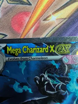 Mega Charizard X EX SIR 125/094 (English) Phantasmal Flames Pokemon TCG - Image 3