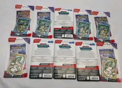 10 Sealed Pokemon TCG SV Temporal Forces Checklane Blister Carvanha & Bellibolt - Image 2
