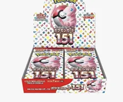 Pokemon - Scarlet & Violet - 151 Booster Box with shrink 4521329346038 - Image 1