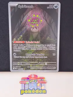 Spiritomb 148/132 Me01: Mega Evolution Holo Illustration Rare Pokemon TCG NM/MT - Image 1