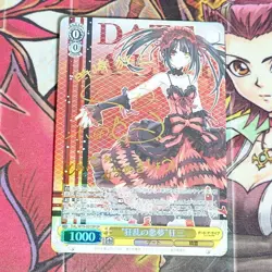 Signed Weiss Schwarz DATE A LIVE Kurumi Tokisaki Card DAL/W79-001SP SP FOIL EX - Image 1