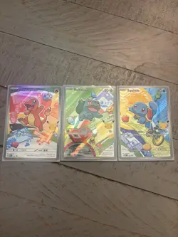 Pokemon TCG First Partner Illustration Collection Series 1 Kanto GEN 1 Set - Image 5