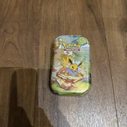 Pokemon TCG: Scarlet & Violet-Prismatic Evolutions Mini Tin | Jolteon NEW - Image 1