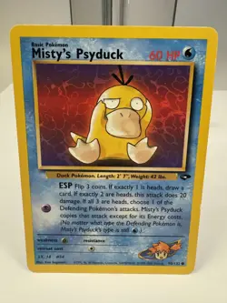 Misty's Psyduck #90 - Pokemon Gym Heroes - Image 1
