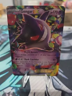 Pokemon TCG Gengar EX Temporal Forces Ultra Rare - Image 1