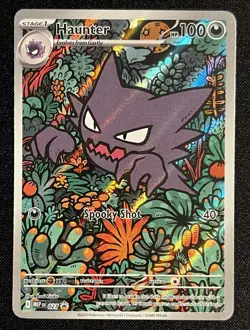 Pokemon Haunter Illustration Rare Holofoil ME: Mega Evolution Promo 2025 027 NM - Image 1