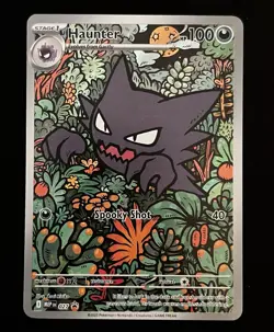 Pokemon Haunter Illustration Rare Holofoil ME: Mega Evolution Promo 2025 027 NM - Image 2