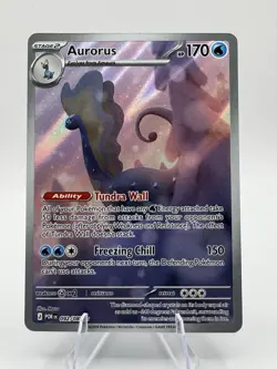 Pokemon Aurorus Holo 092/088 POR 2026 Stage 2 Dinosaur 170 HP 150 Attack - Image 1