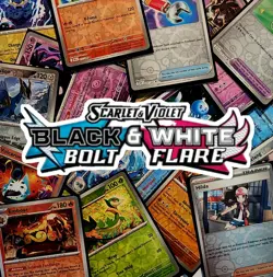 Black Bolt & White Flare Pokemon Singles | Reverse Holographic Pick your card! - Image 1