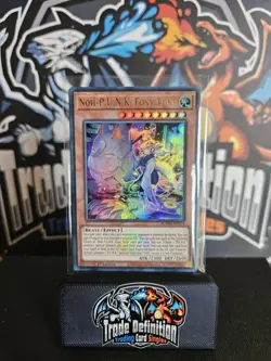Noh-P.U.N.K. Foxy Tune - Emblazoned Ultra Rare 1st Ed. BLMM-EN074 - NM - YuGiOh - Image 1