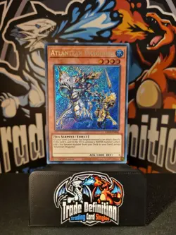 Atlantean Dragoons Yu-Gi-Oh! Secret Rare 1st Ed RA03-EN006 - Image 1
