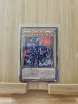 Ultimate Conductor Tyranno WISU-EN009 Rare 1st Edition YuGiOh - Image 1