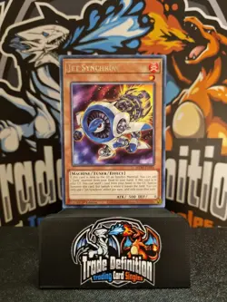 Jet Synchron MZMI-EN044 Rare 1st Edition YuGiOh - Image 1