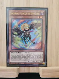 Blackwing - Chinook the Snow Blast MP23-EN154 Ultra Rare 1st Edition YuGiOh - Image 1