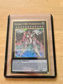 Number C1000: Numeroun MGED-EN031 Premium Gold Rare YuGiOh - Image 1