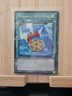 Medallion of the Ice Barrier BLTR-EN097 Ultra Rare 1st Edition YuGiOh - Image 1