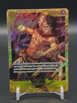 Portgas D Ace PRB-02 OP07-119 Secret Rare The Best Vol 2 One Piece Near Mint - Image 1