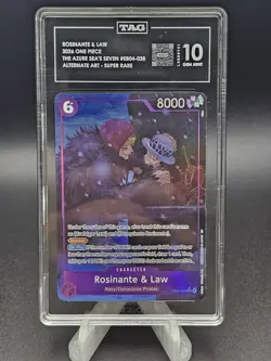 2026 One Piece OP14 Rosinante And Law Alternate Art TAG 10 - Image 1