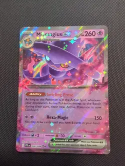 Mismagius EX 036/094 Me02: Phantasmal Flames Holo Pokemon Card - Image 1