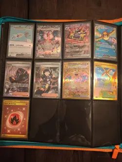 Vault x Binder SV3 12-Pocket Obsidian Flames Master Set Cards - Image 4