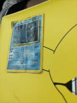 Pokemon TCG Shining Gyarados Holo Neo Revelation Card 65/64 Secret Rare - Image 4