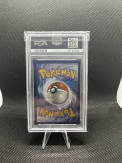 Pokemon TCG Espeon & Deoxys GX SM240 Black Star Promo Holo Card PSA 9 - Image 2