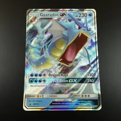 Gyarados GX SM212 Pokemon Hidden Fates Promo Holo Full Art Card - Image 1